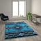 Flash Furniture 6x9 Turquoise Rustic Southwest Style Area Rug ACD-RGC318-69-TQ-GG - alternate 1